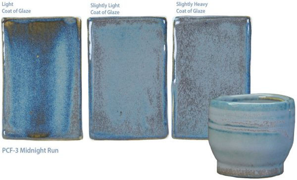Thumbnail: Amaco Potters Choice Flux Glaze PCF-3 Midnight Run 472ml