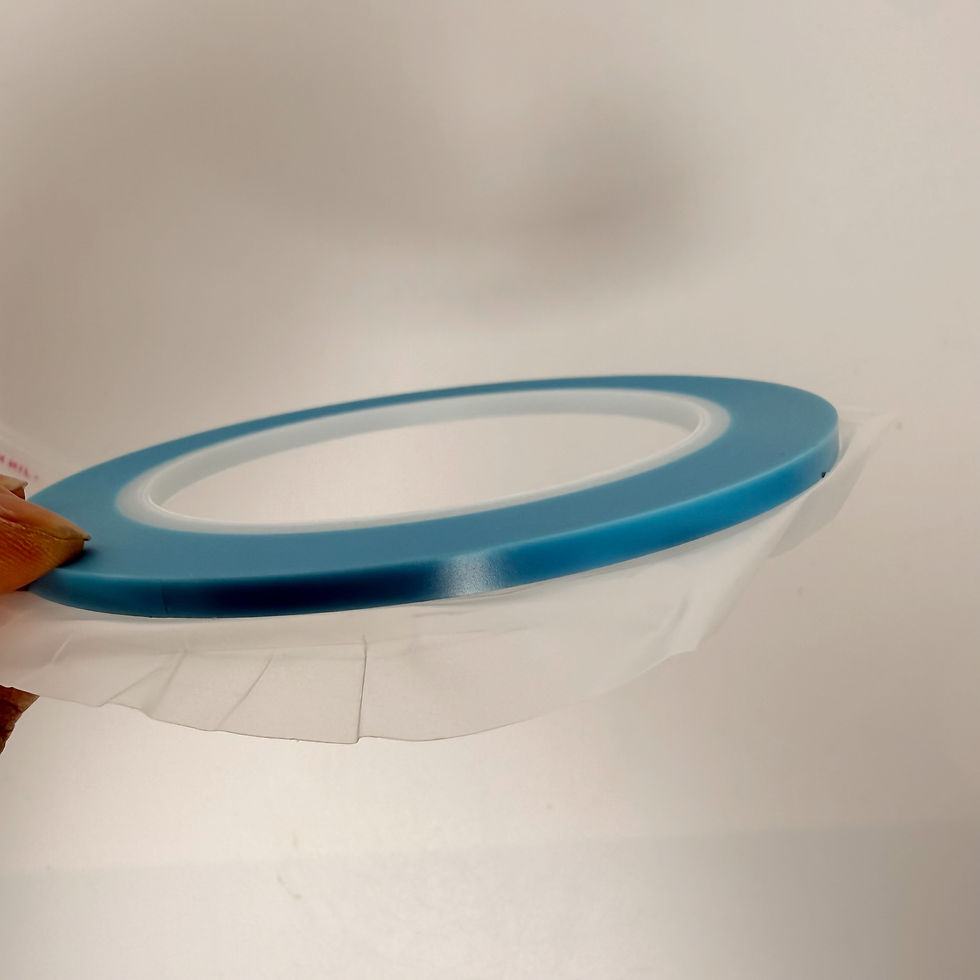 Thumbnail: Pottery Masking Tape For Ceramic Decoration - Curvy Lines