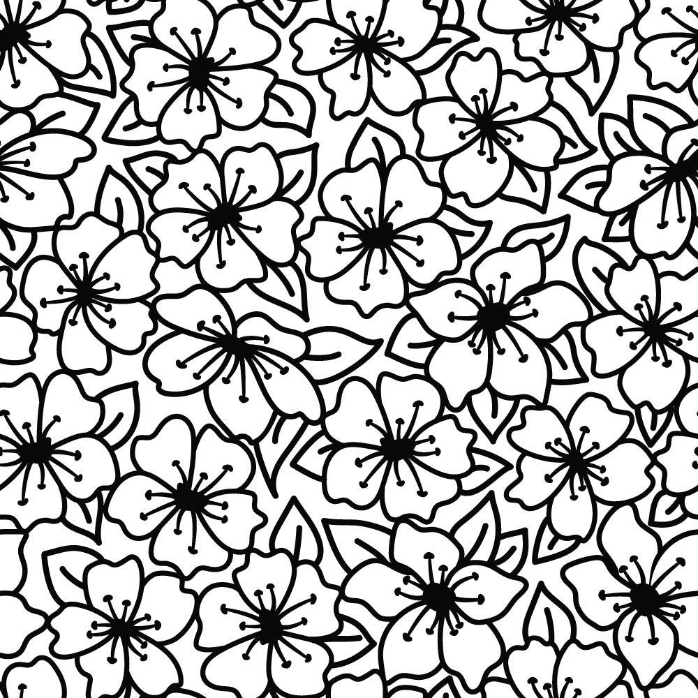 Cherry Blossom Jumbo Texture Roller