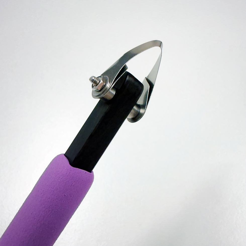 Thumbnail: Red Sandalwood Stainless Steel Wide U Tip Tool