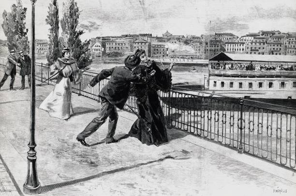 A newspaper illustration of the Death of Princess Elizbeth in 1898