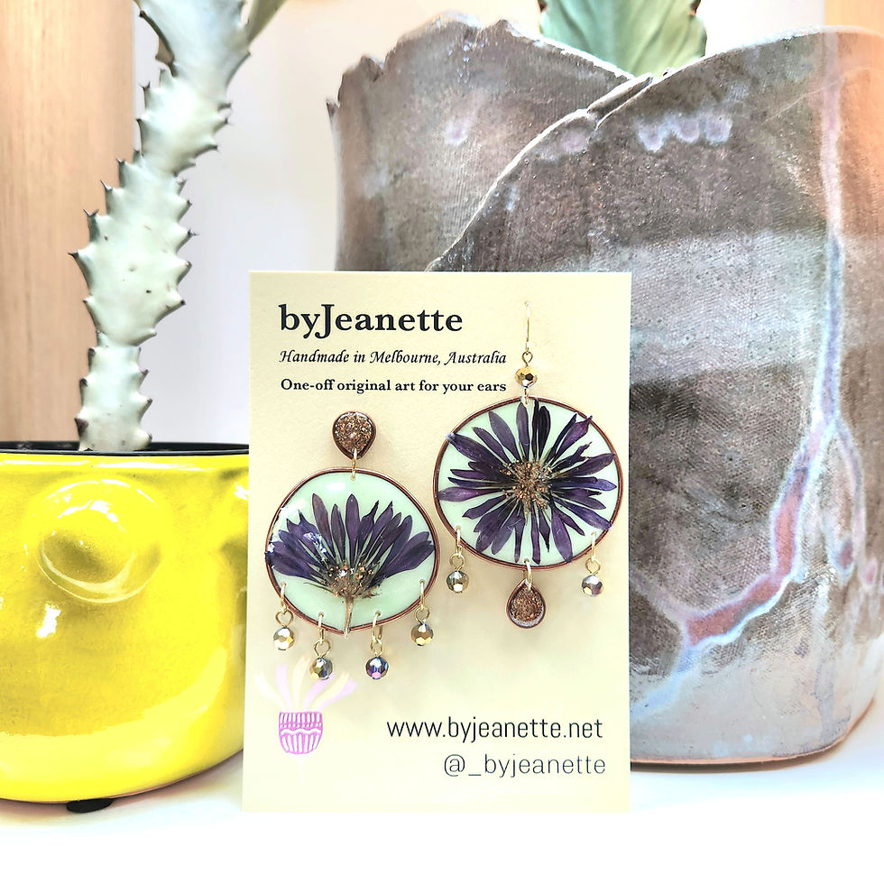 Thumbnail: Purple daisies 