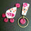 Thumbnail: Pink abstract dangles no. 1