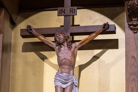 Jesus on the Cross at St Isidore 2025.jpg