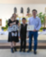 First Communion at St. Isidore in Laingsburg.