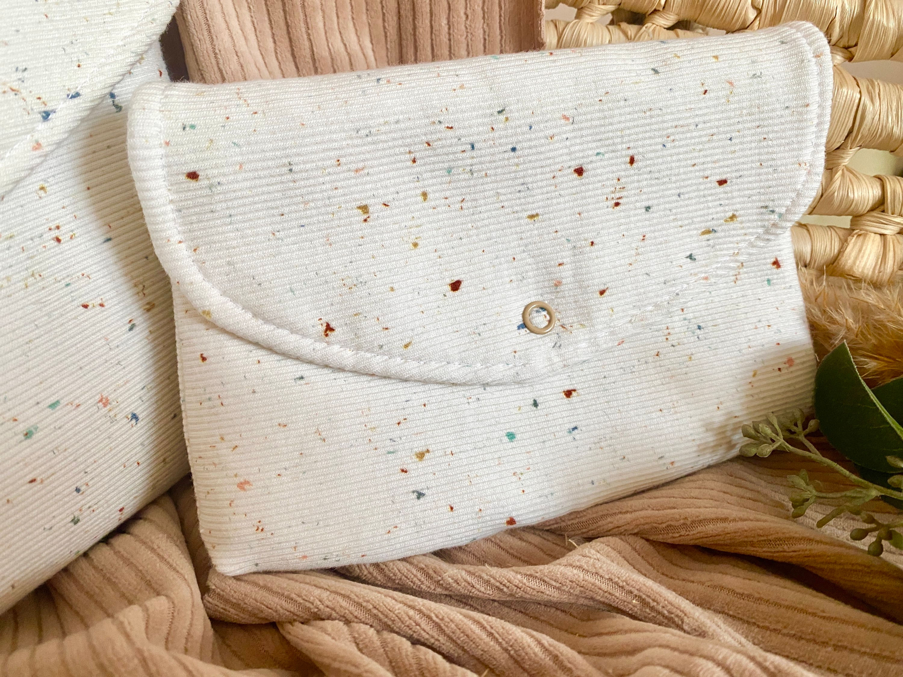 Tasche klein Ribjersey Konfetti