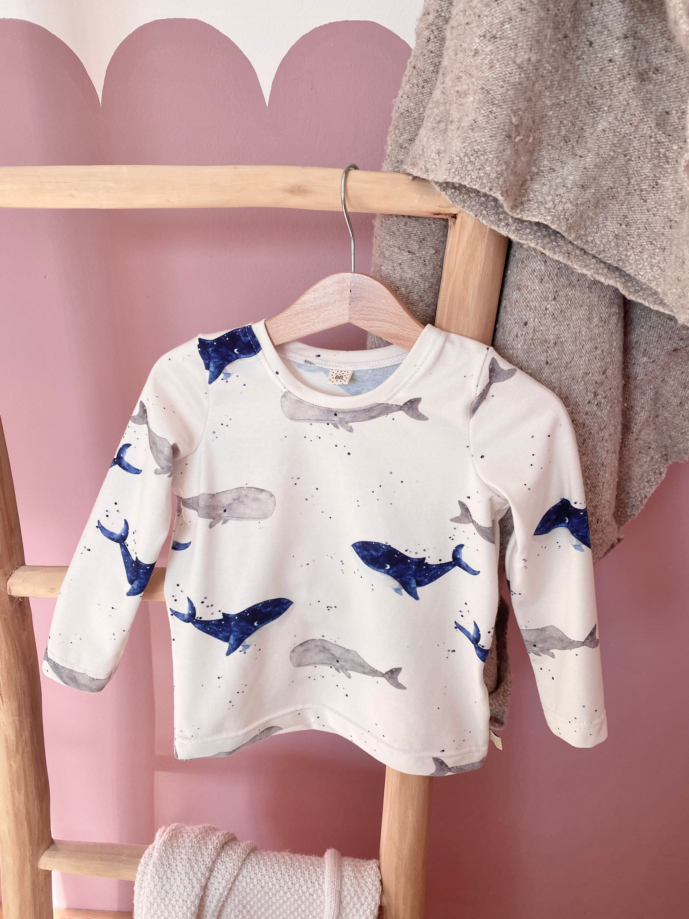 Shirt kurz-/langarm Wale