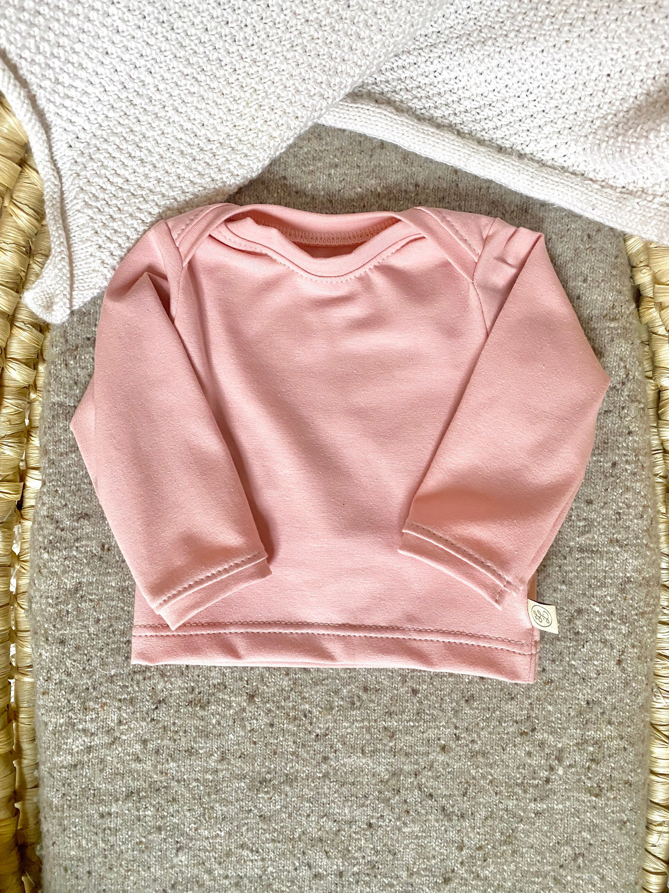 Shirt kurz-/langarm rosa