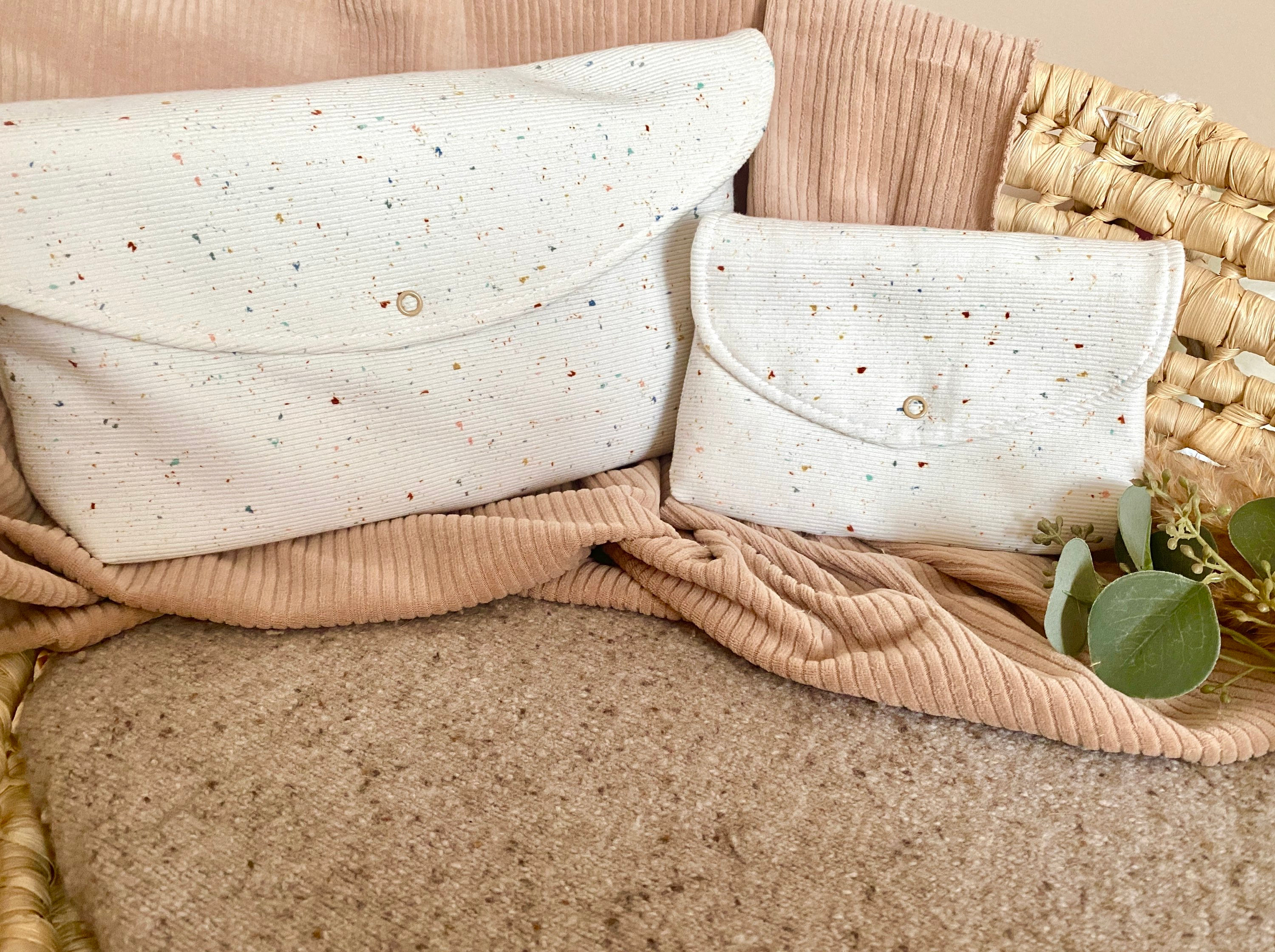 Tasche groß Ribjersey Konfetti