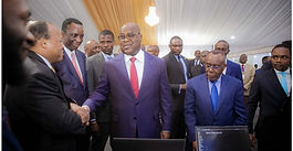 Le Président de la RDC, Félix Antoine Tshisekedi Tshilombo à la clôture Forum 2024