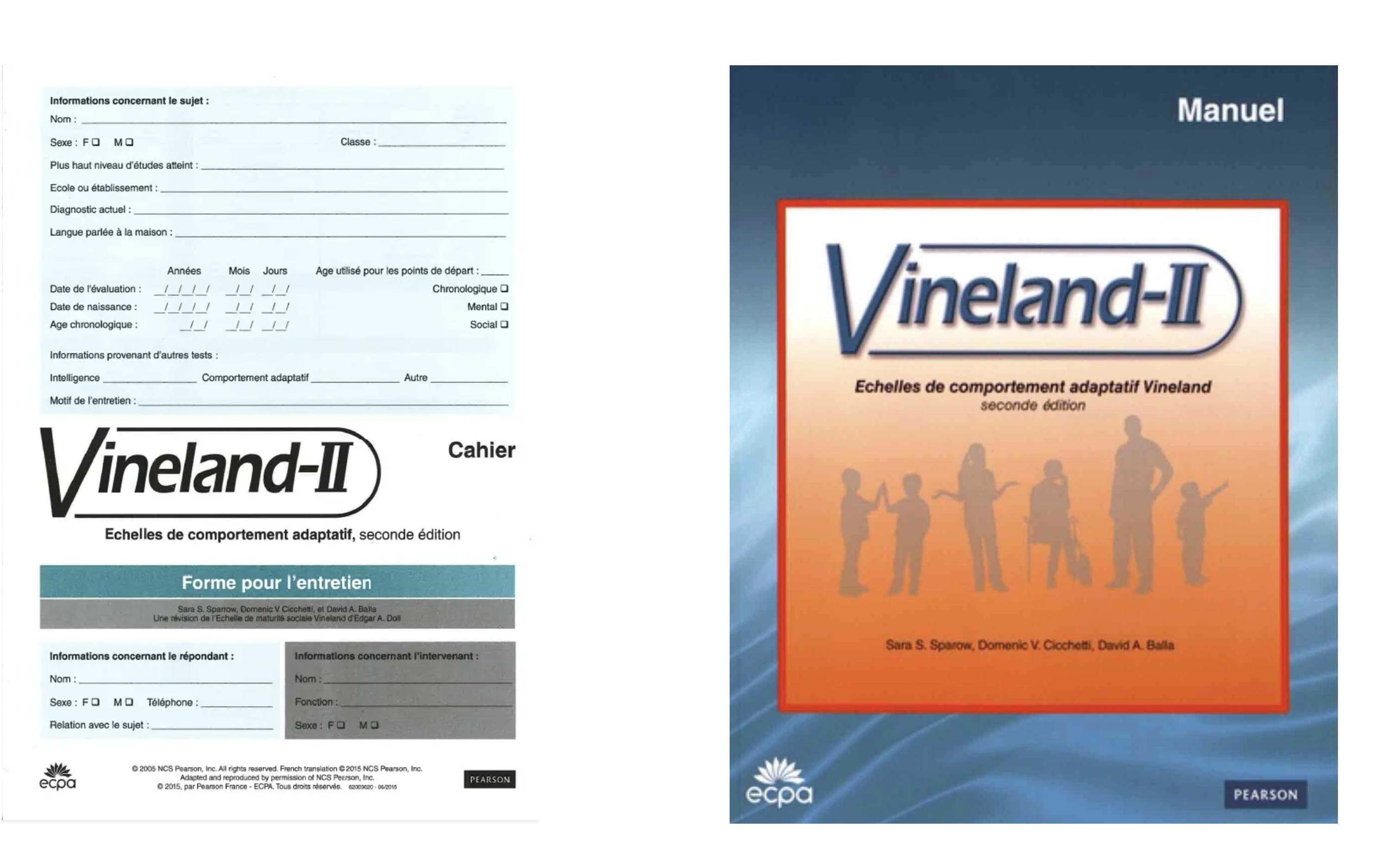 Échelle de comportement adaptatif Vineland-II