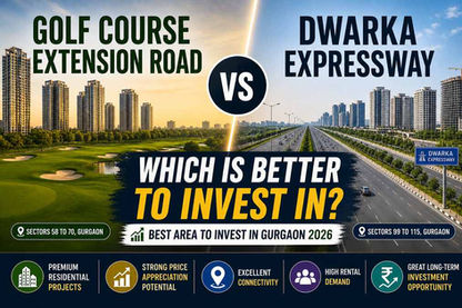 Golf Course Extension Road vs Dwarka Expressway: Which Is Better to Invest In? 
