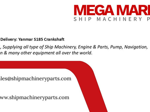 Worldwide Delivery: Yanmar S185 Crankshaft