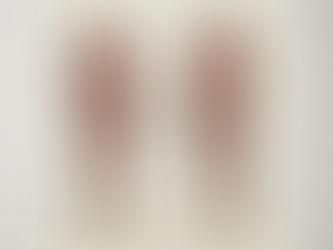 Two anatomical illustrations of a muscular human figure, front and back view, with labeled muscles on a beige background.