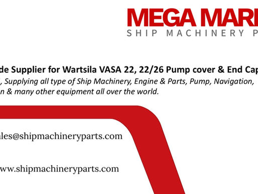 Worldwide Supplier for Wartsila VASA 22, 22/26 Pump cover & End Cap