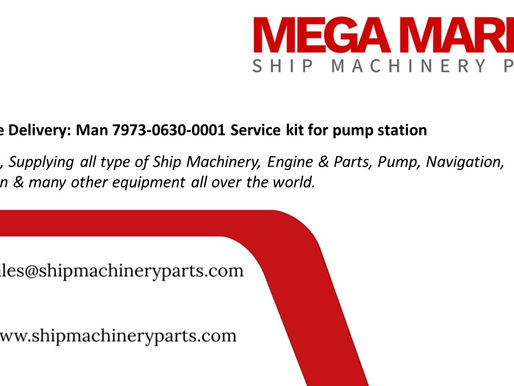 Worldwide Delivery: Man 7973-0630-0001 Service kit for pump station