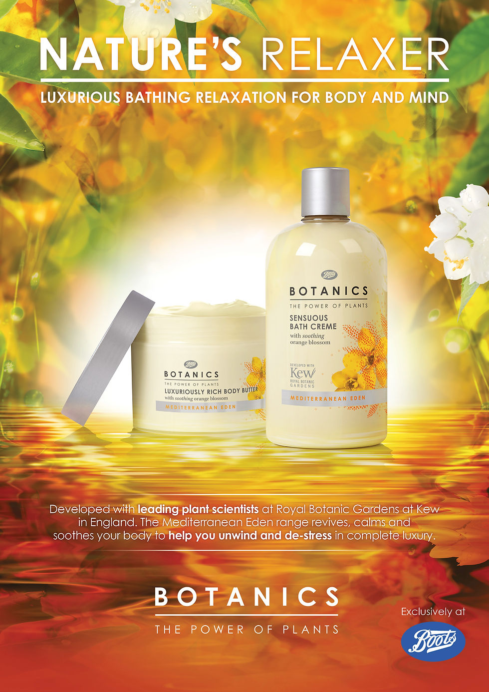Botanics Blossom Press AD