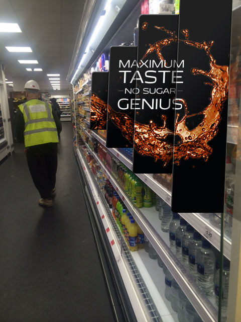 Pepsi Genius Aisle fins