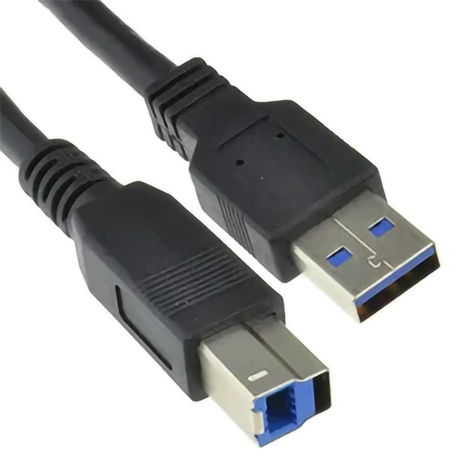 Cable Havit USB para impresora azul