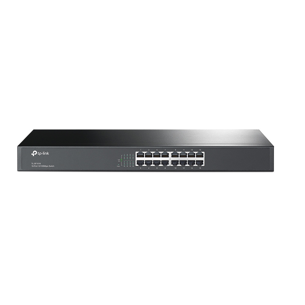 Switch Tp-Link 16 Puertos TL-SF1016 10/100 Rackmount