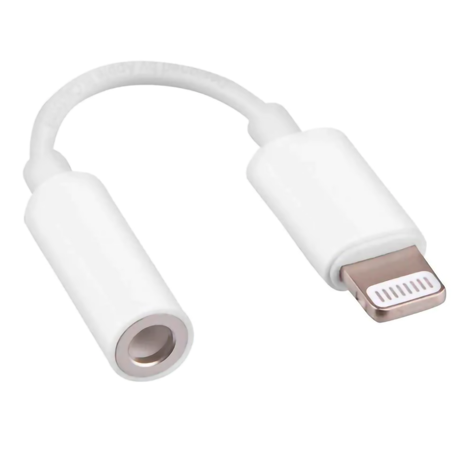 Cable adaptador lightning a Jack 3.5