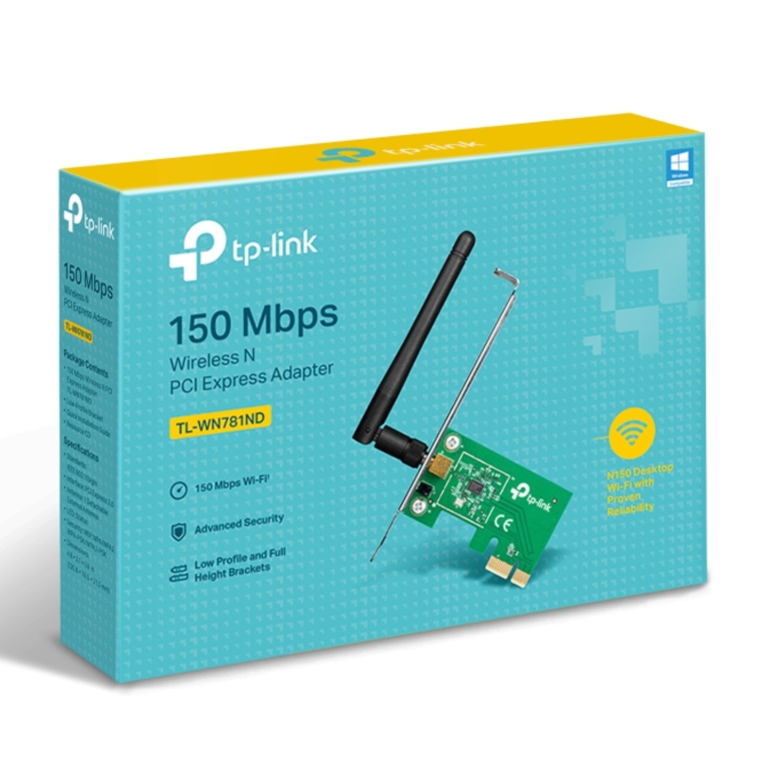 Tarjeta de red Tp-Link TL-WN781ND 150mbps Pci-e