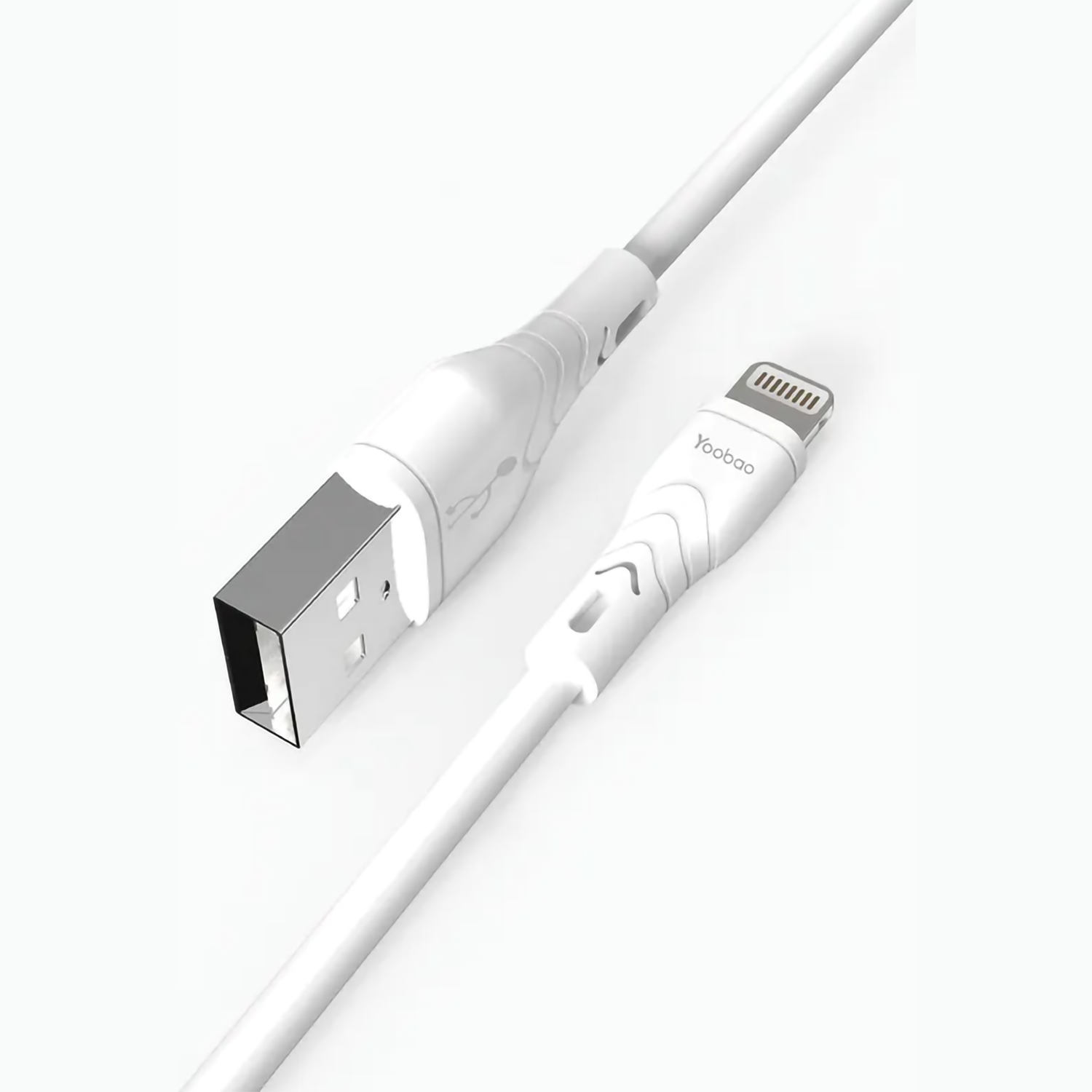 Cable Yoobao c4 iPhone 1.2m blanco