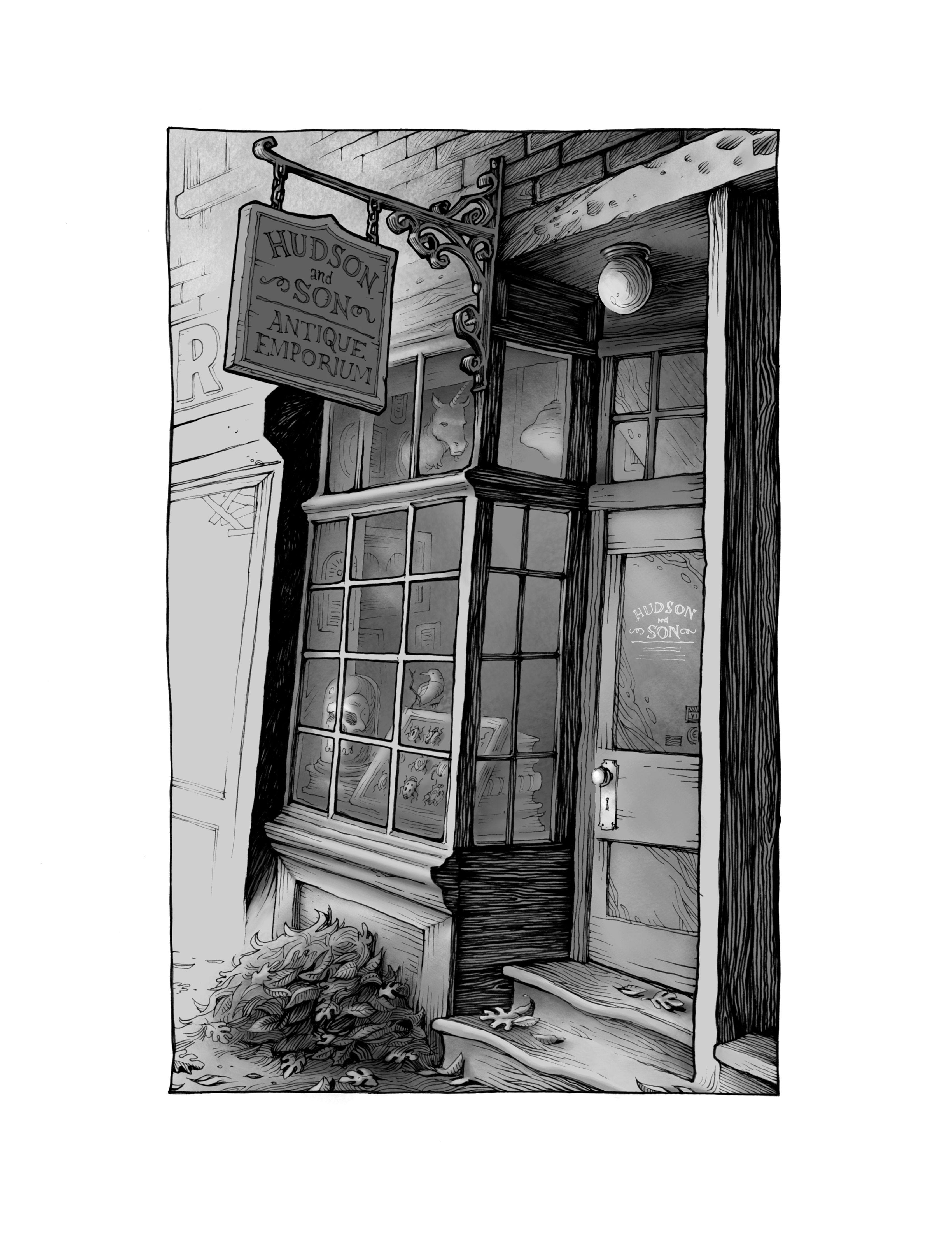 'Hudson and Son Antique Emporium'