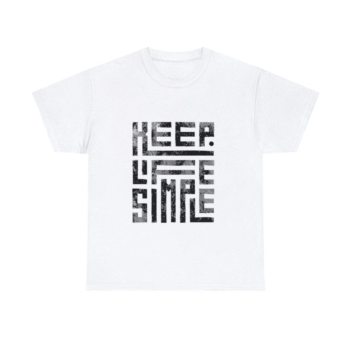 KEEP IT SIMPLE --Unisex Heavy Cotton Tee