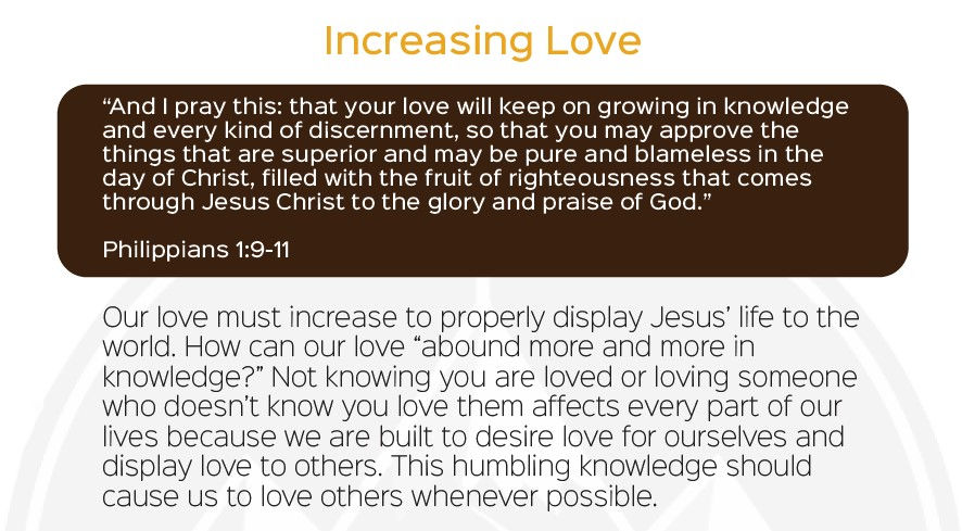 Thumbnail: Increasing Love