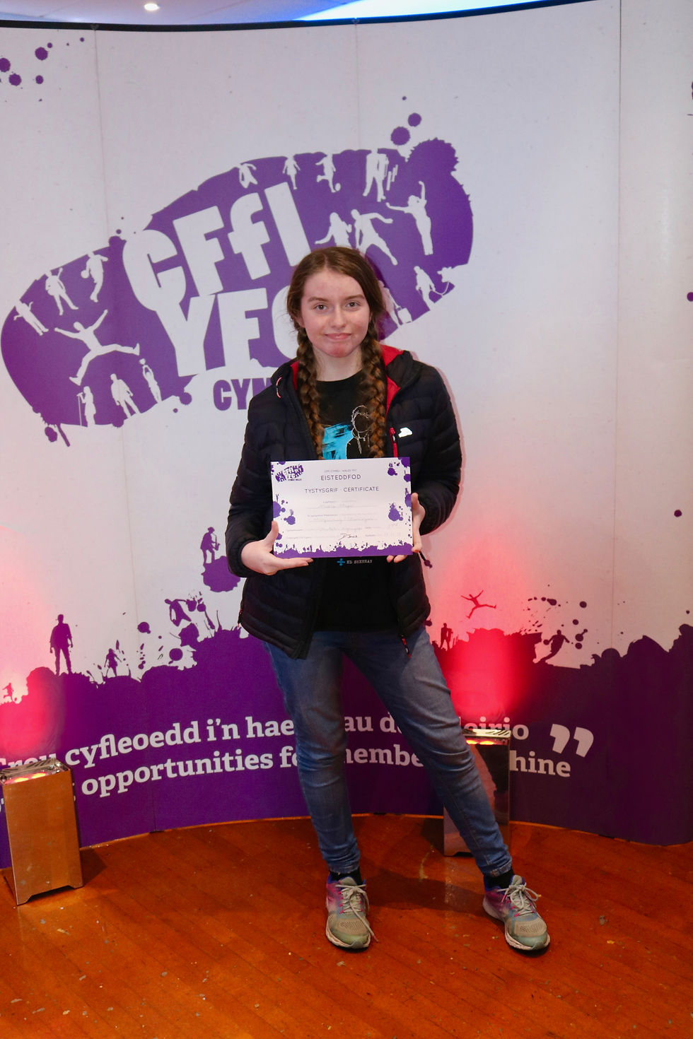 Alisha Major gets 3rd at Wales Eisteddfo
