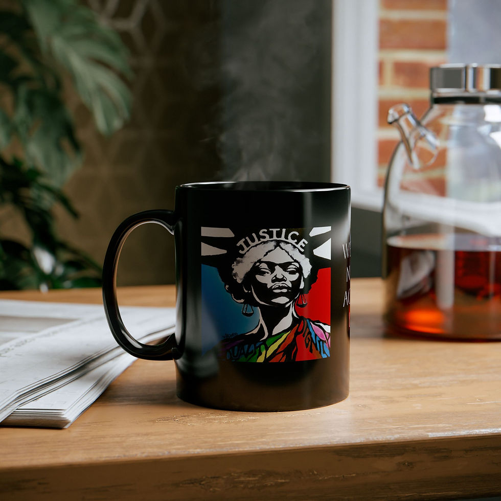 Thumbnail: Lady Liberty Mug 'We Will Never Accept Less' 11 oz