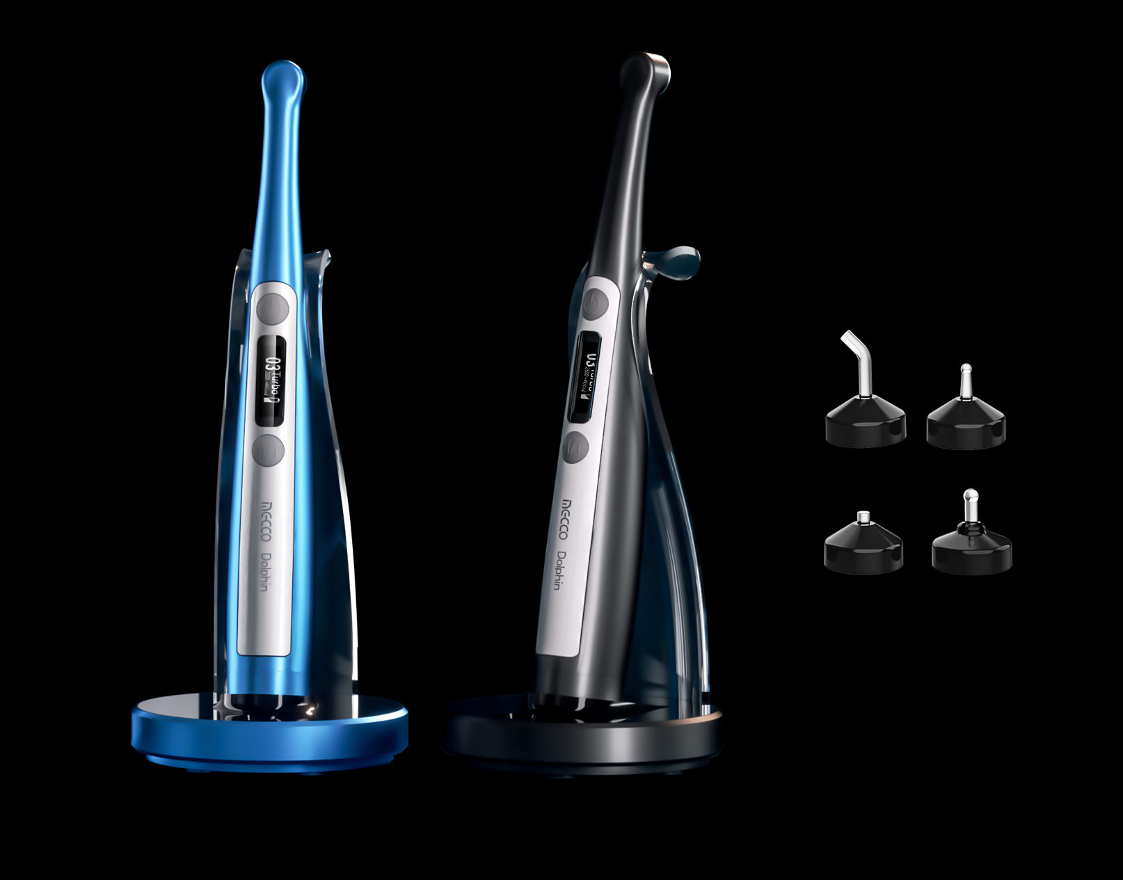 Lámpara de fotocurado Modelo Dolphin Blue/Black