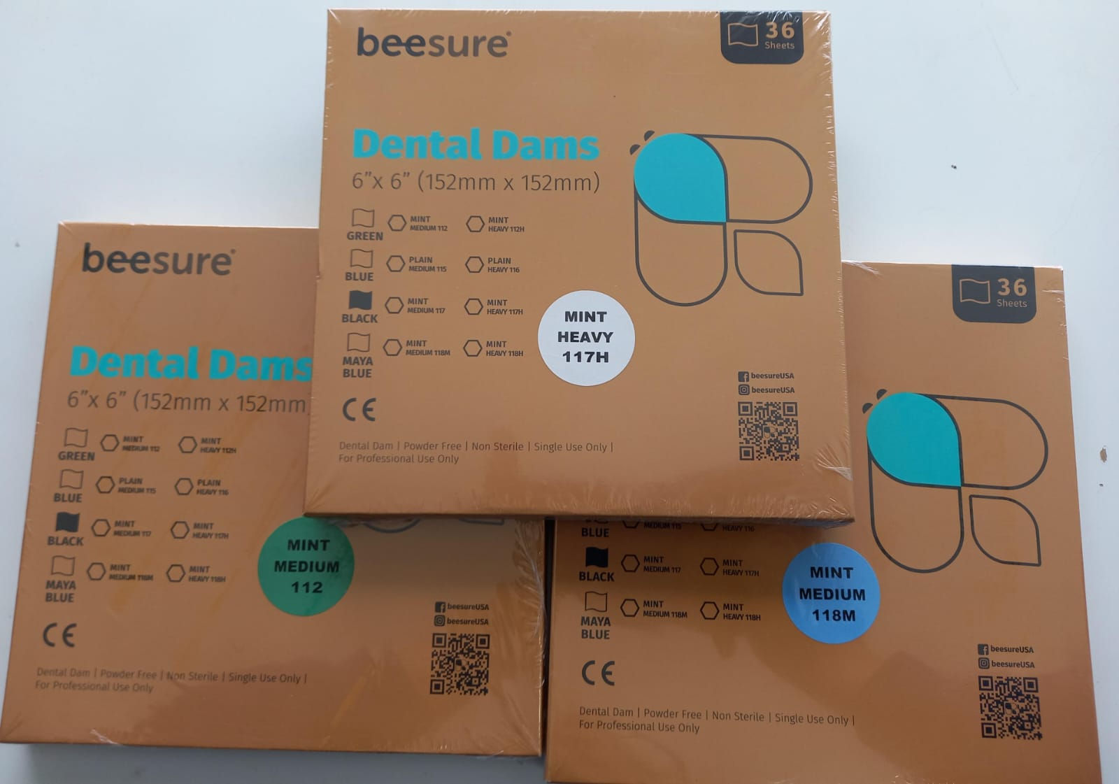 Dique de goma Beesure (negro)