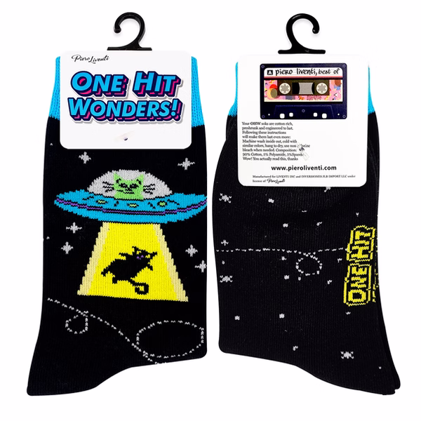 Alien Vs Cat - Kids Socks - One Hit Wonders Mini - Size S - Image 2