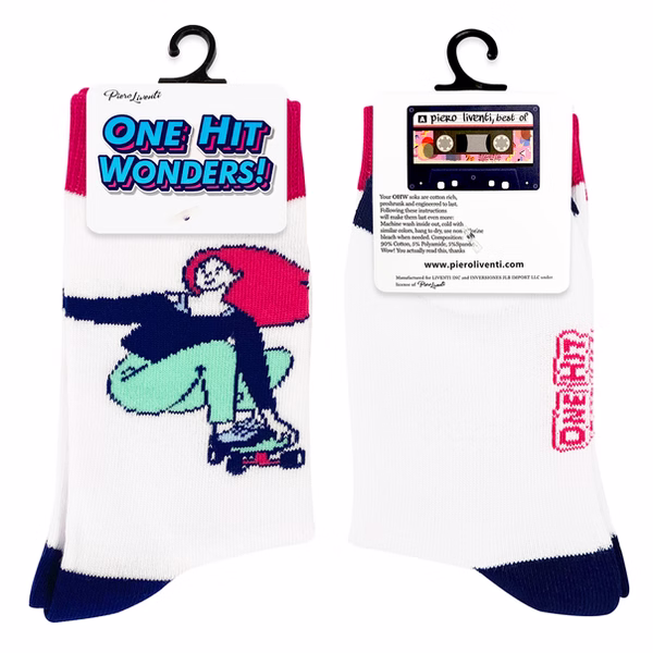 Skater Girl - Kids Socks - One Hit Wonders Mini - Size S - Image 2