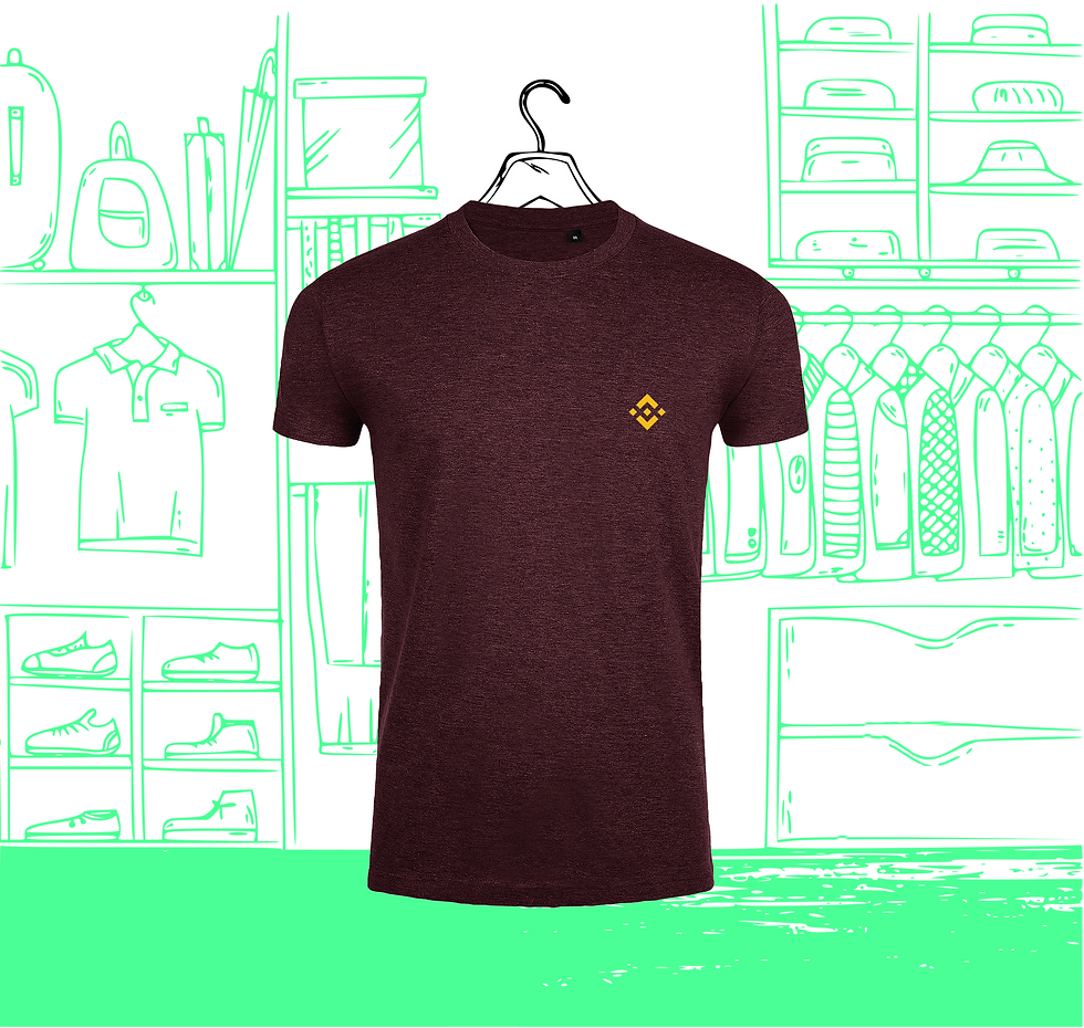 Miniature : T-shirt Homme Col Rond FIT BNB Visuel Coeur Face