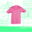 Miniatura: Camiseta Infantil DOT Visual Heart Face