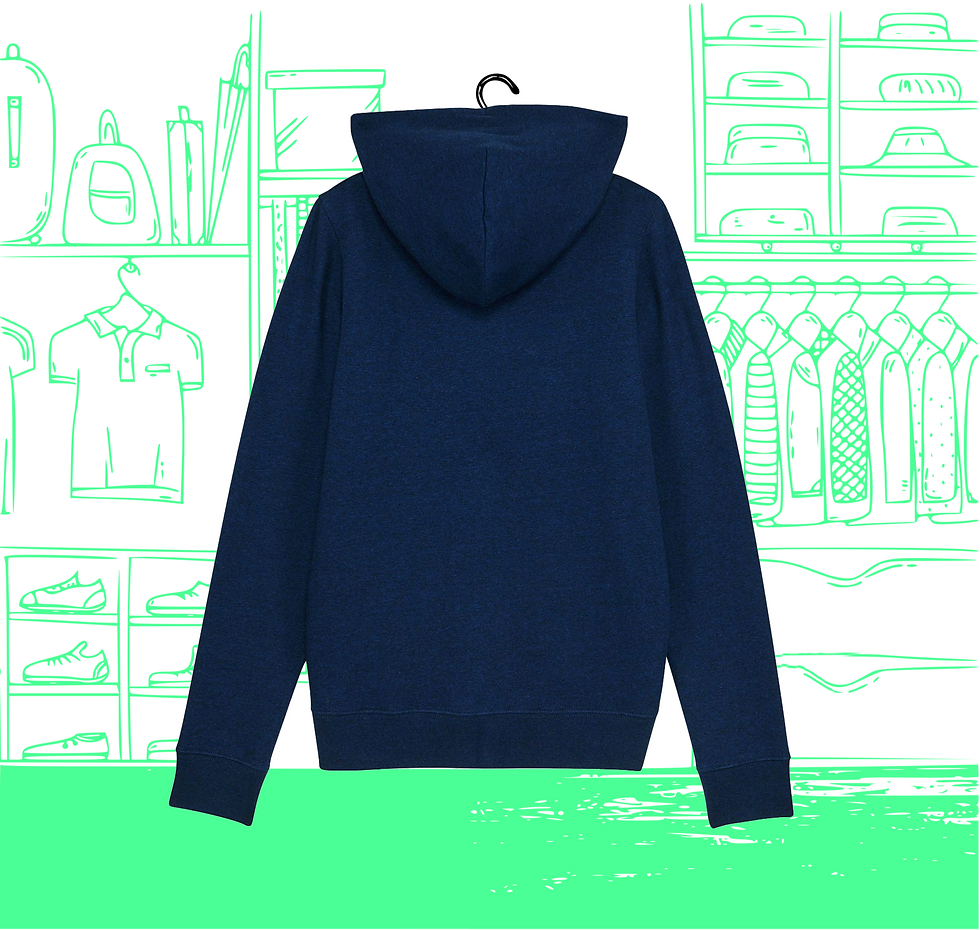 Miniature : Sweat Hoodie Femme Zippé Bio Atom Visuel Coeur Face