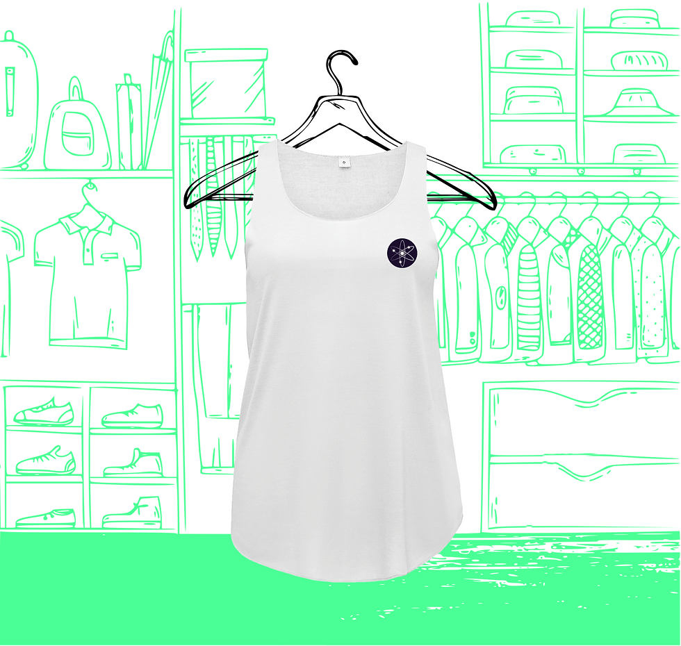 Miniaturbild: Frauen-Tanktop Atom Visual Heart Face