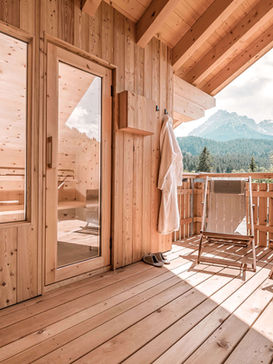 kleiner, familiär geführter Bauernhof in der Dolomitenregion