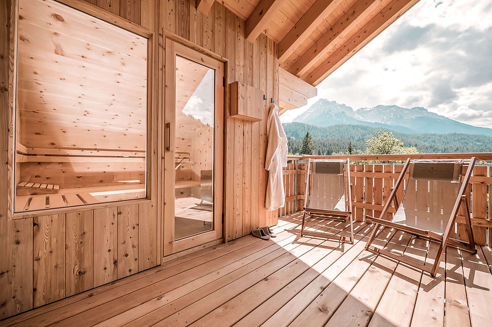 kleiner, familiär geführter Bauernhof in der Dolomitenregion