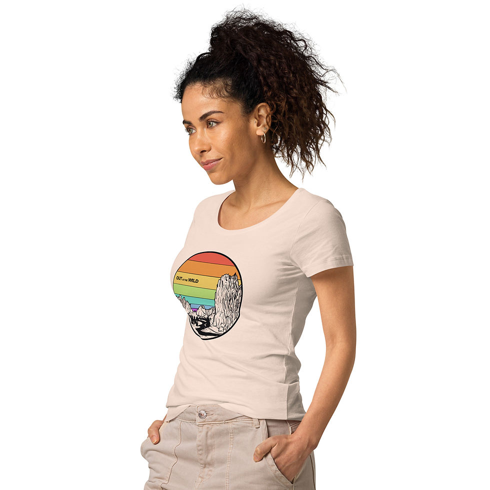 Thumbnail: Scoop neck organic t-shirt