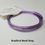 Thumbnail: Alimunium Wire - 2mm thick - x 1 Metre length - Light Lilac Colour
