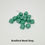 Thumbnail: Glass Cube Beads - Mint Mottled Opaque - 6mm