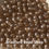 Thumbnail: Glass Round Beads - Beige Translucent - 3mm
