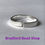 Thumbnail: Adjustable Ring with Central Hole - Silver Plated