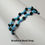 Thumbnail: Fours & 3's Bracelet Kit - Black & Turquoise