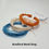 Thumbnail: Waxed Cord - 1mm -  Multi pack (3 x 4mtrs) Orange, Cream & Ocean Blue