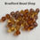 Thumbnail: Machine Cut Bicone Glass Beads - Topaz Mix Translucent - 4mm